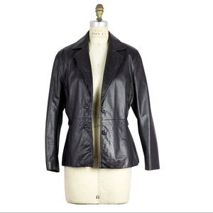 Wilson’s the black leather jacket (Size S)